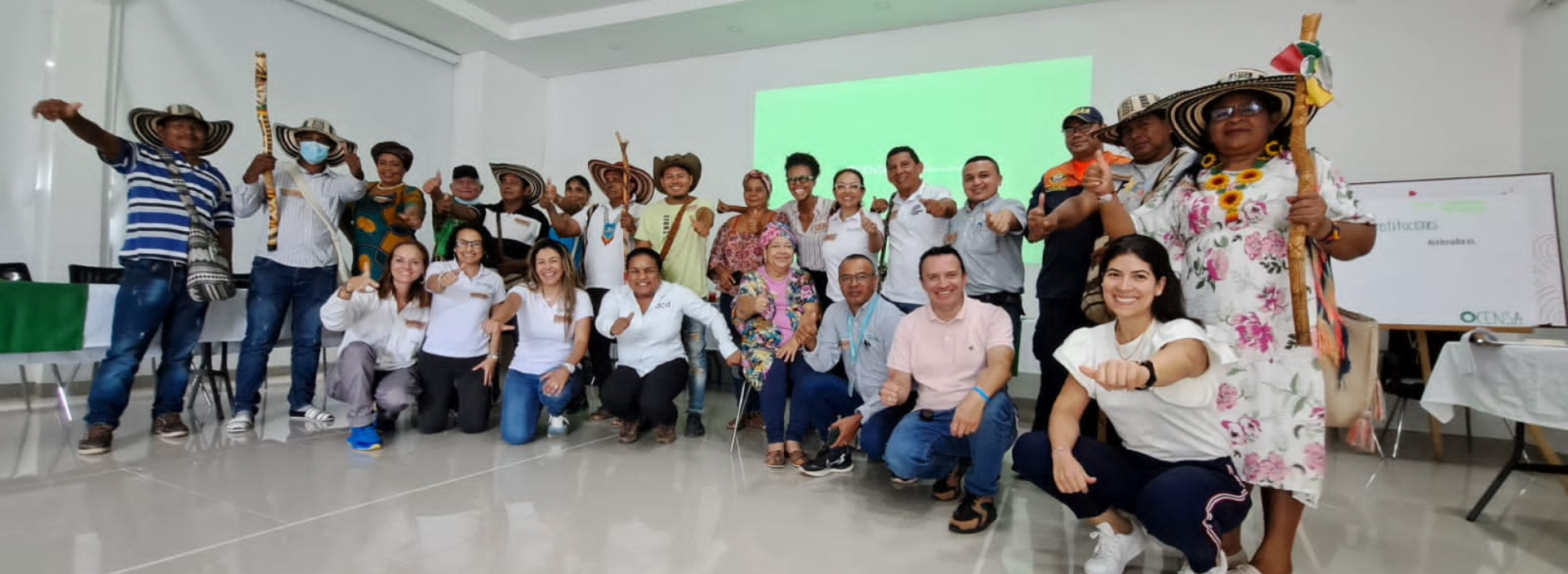 Espacio de encuentro y participación en Coveñas