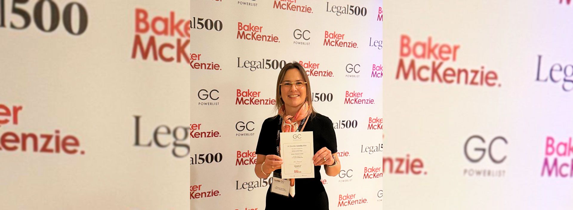 Adriana Londoño, directora legal de Ocensa, incluida en la GC Powerlist