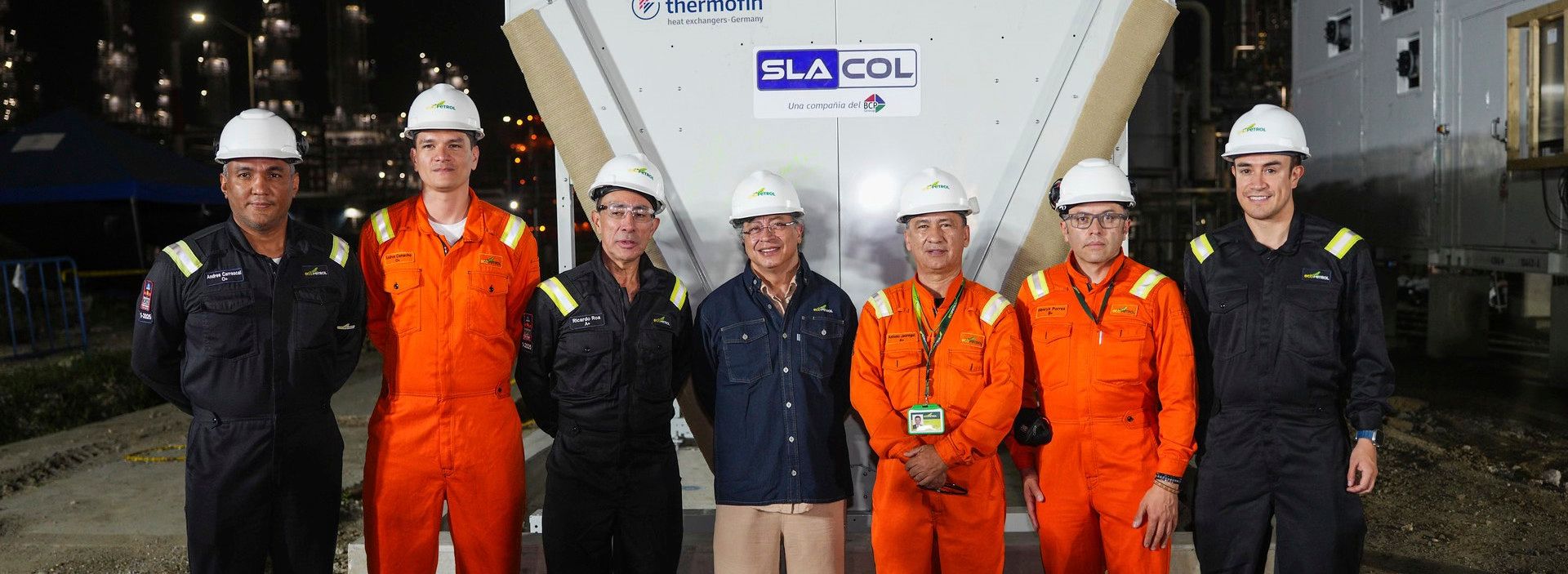 Refinería de Cartagena inició instalación de electrolizador para producir hidrógeno verde