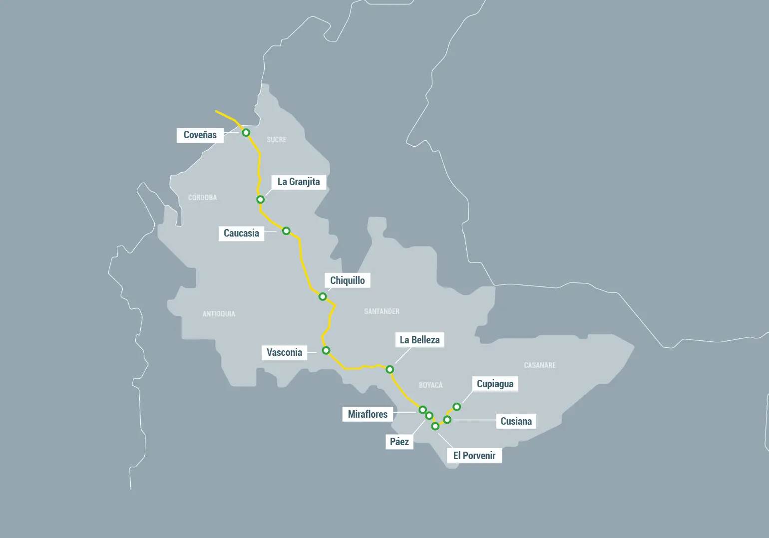 La obra de 836 km y el inicio oficial de la operación