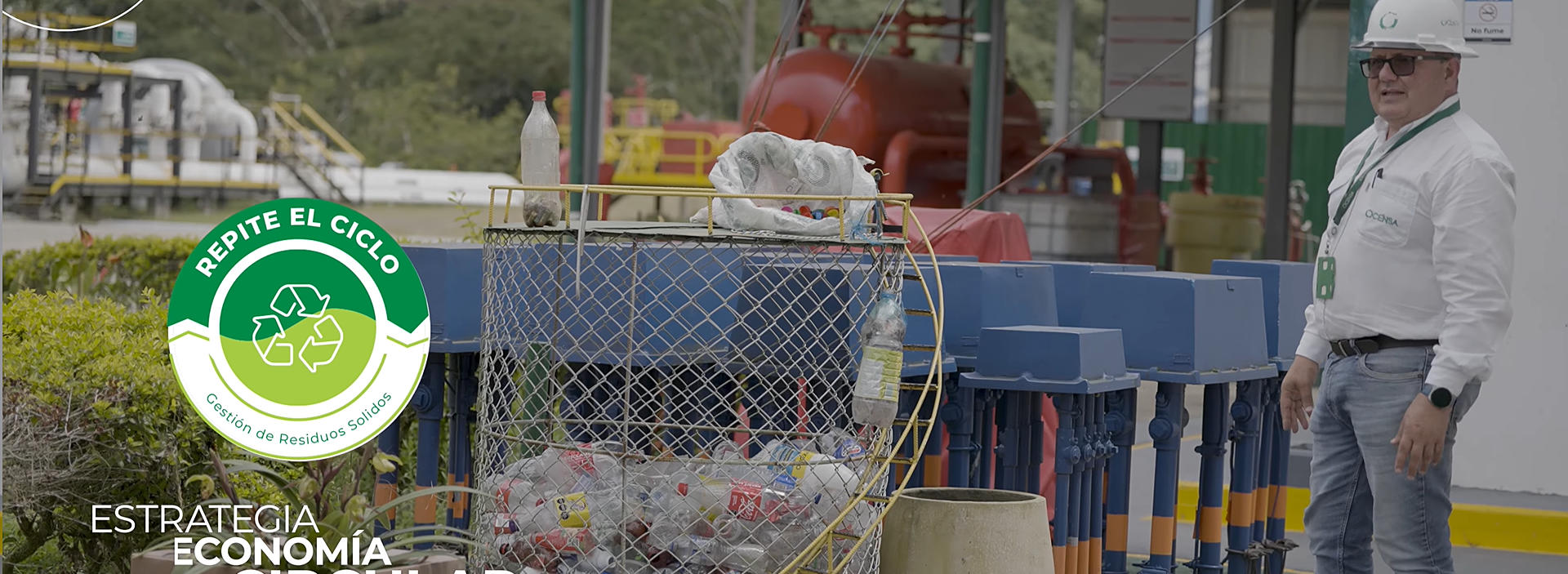 Paisajismo, gestión de residuos y un vivero en la Estación Santander