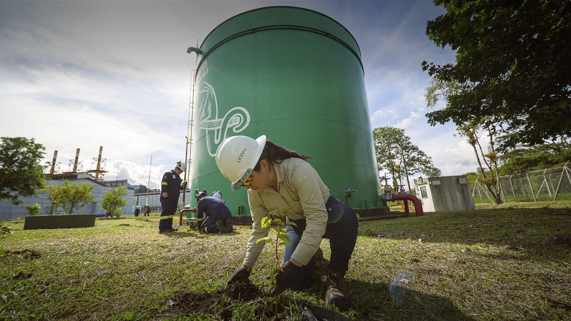 La Estación Miraflores se viste de verde