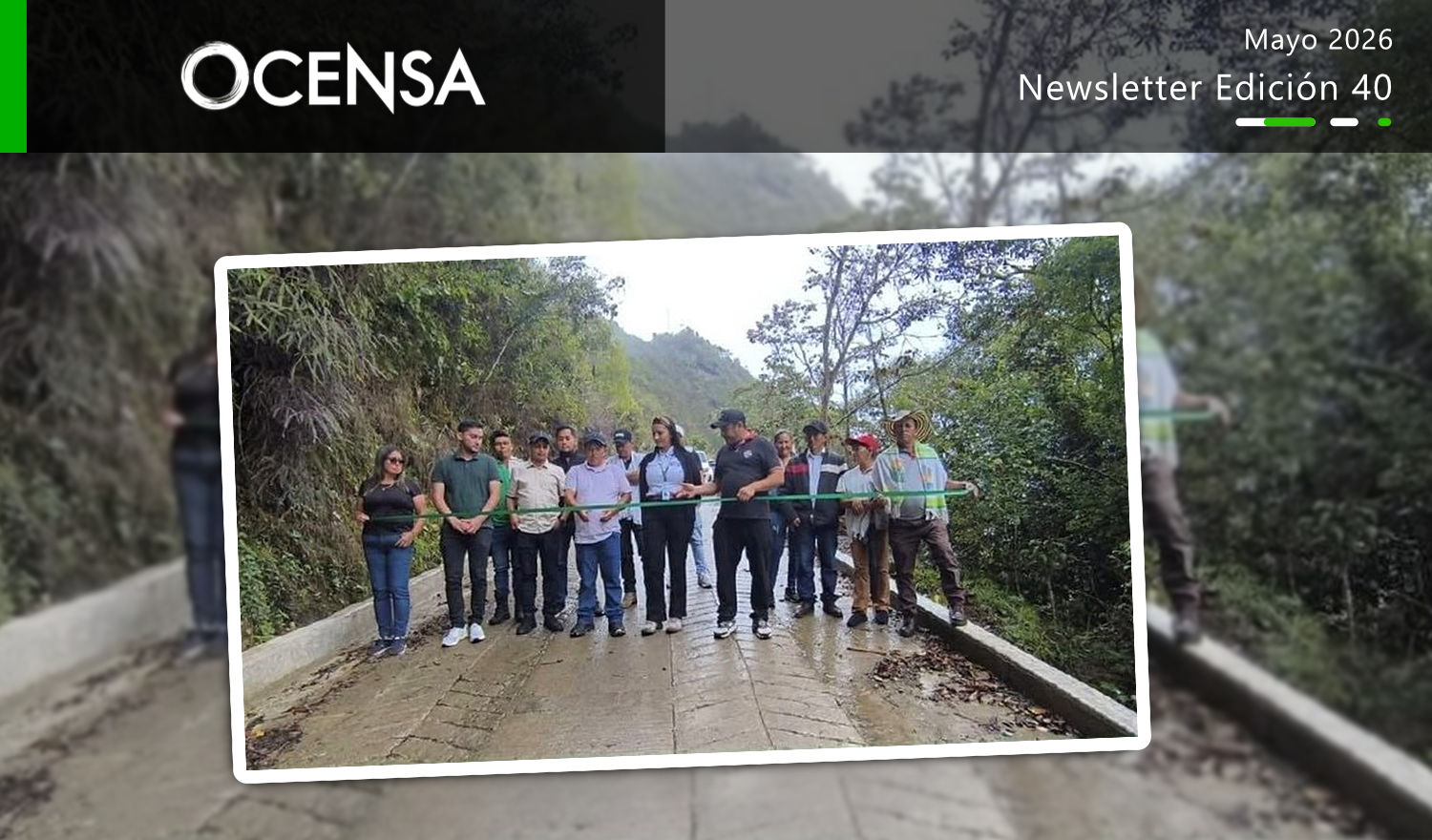 Comunidad de Yamunta estrena placas huella con apoyo de Ocensa y la Alcaldía de Páez