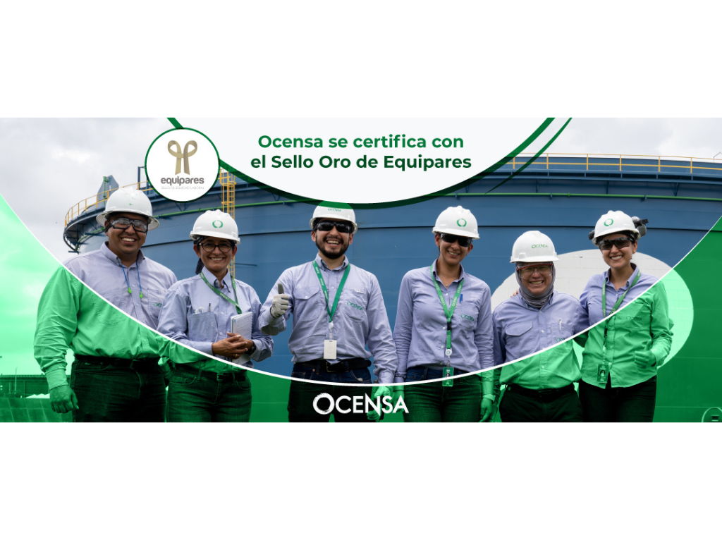 Ocensa fue certificada por el Icontec con el Sello Oro Equipares