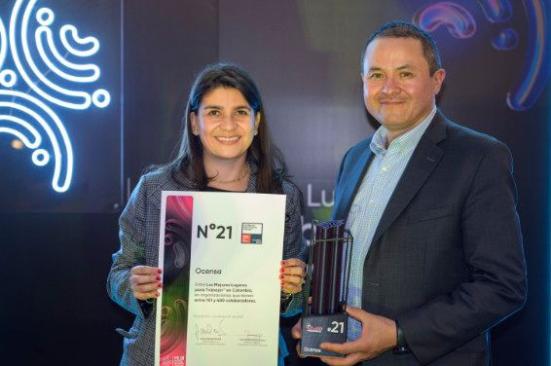 ¡Orgullo Ocensa! Reconocimiento Great Place To Work 2025