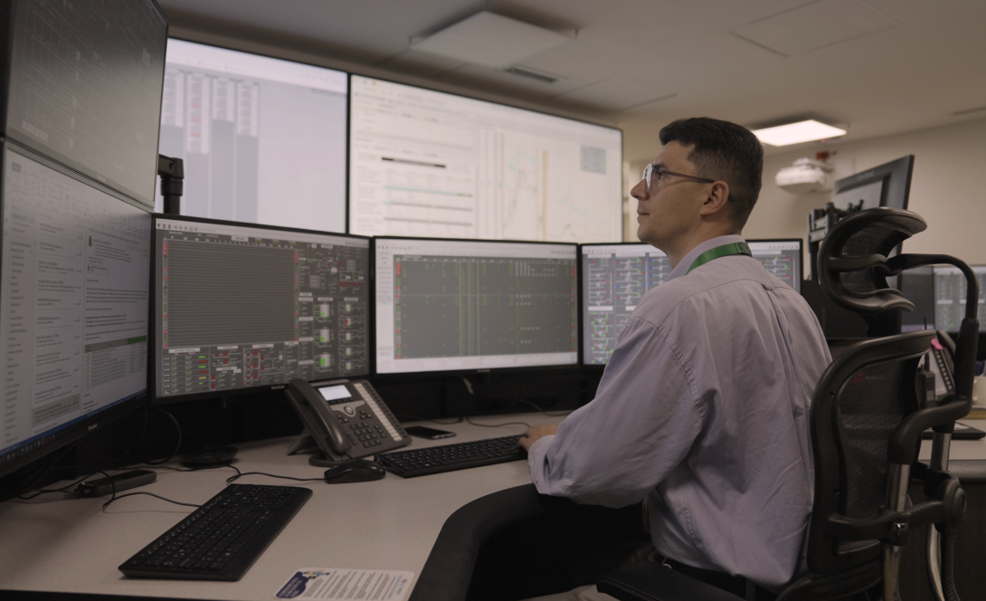 Cuarto de control de Bogotá